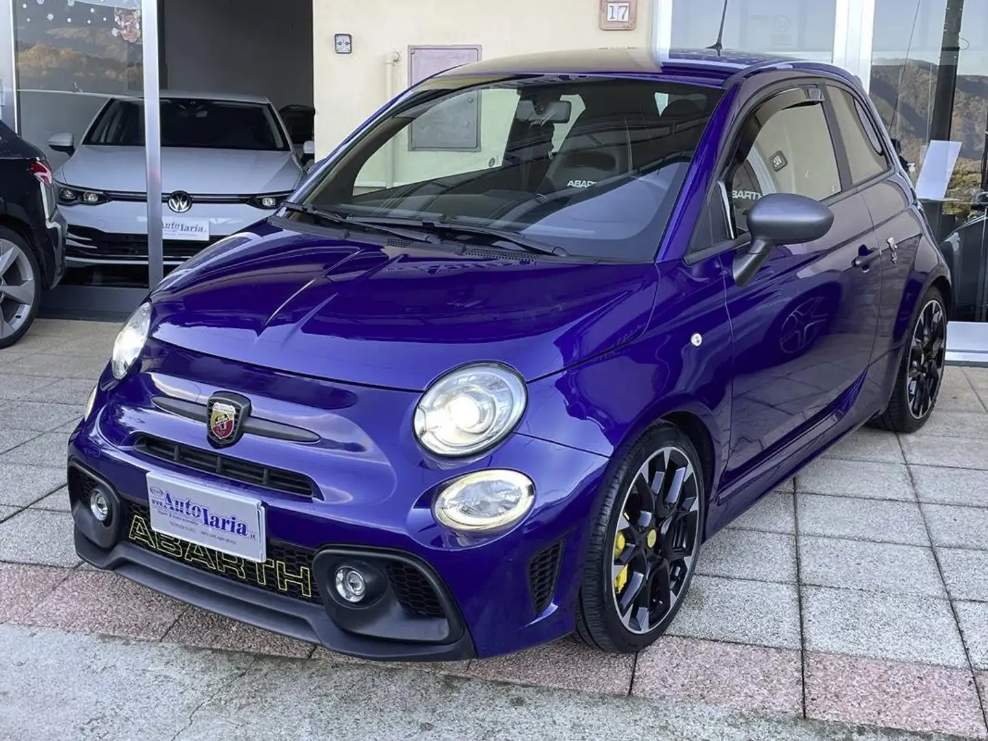 Abarth 595 1.4 t-jet Competizione 180cv Sedili sabelt-Bixeno Blu/Azzurro - 1