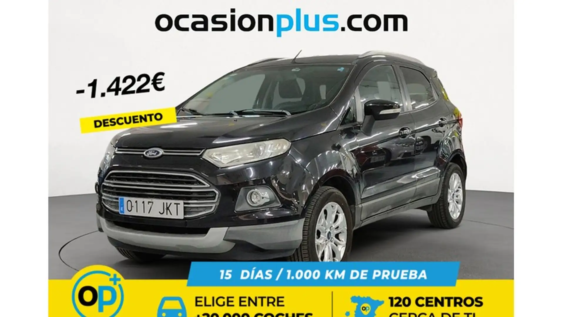 Ford EcoSport 1.50TDCi Titanium 95 Schwarz - 1