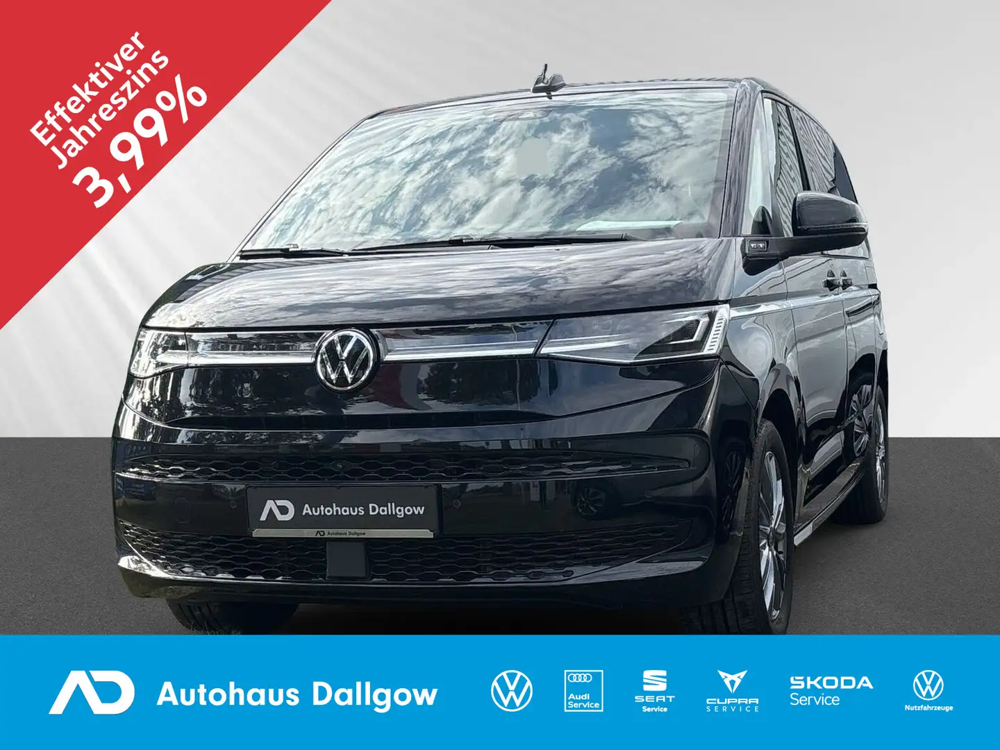 Volkswagen T7 Multivan Style 2,0 l 150 kW TSI OPF 7-Gang-DSG R Schwarz - 1
