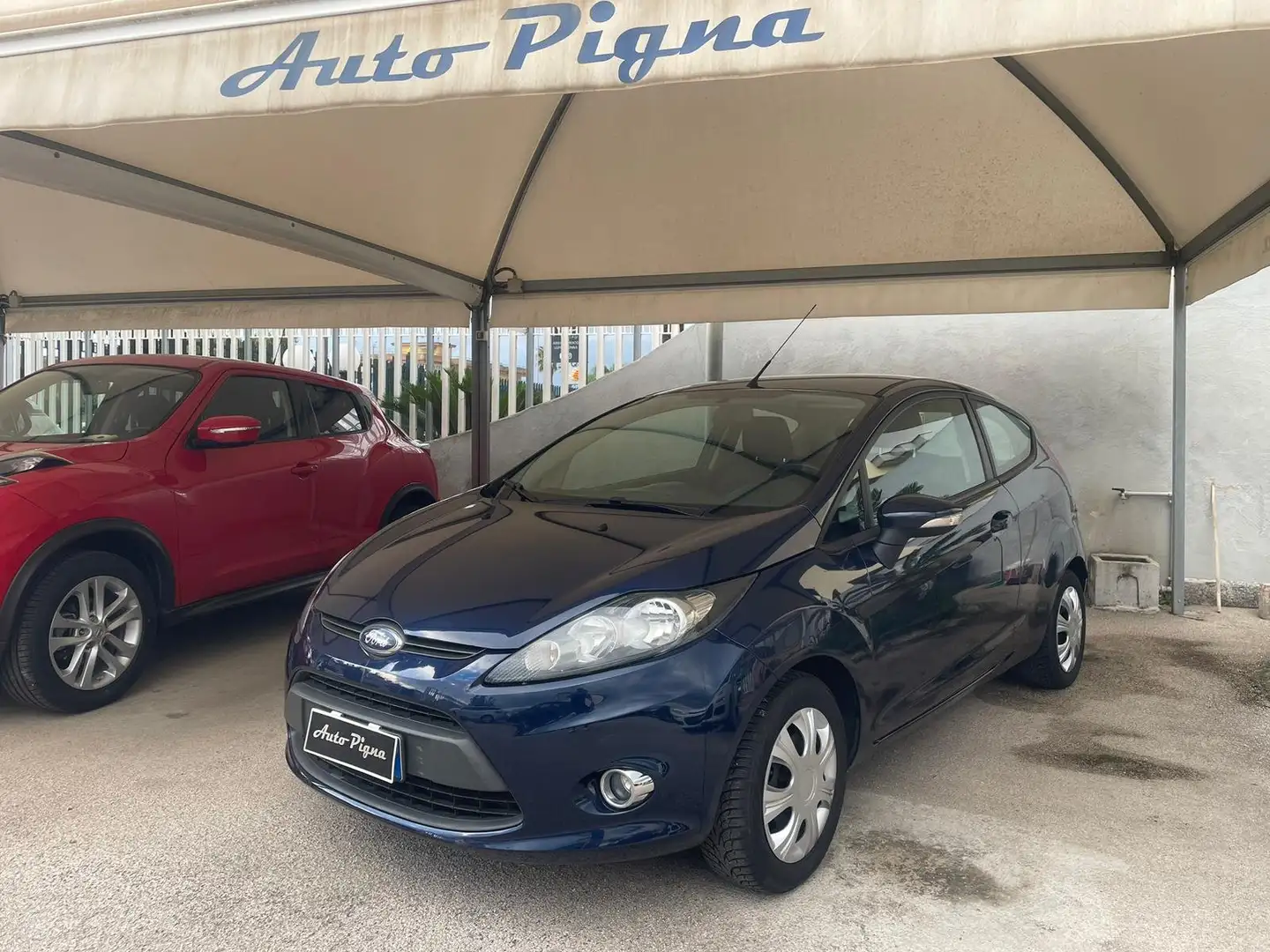 Ford Fiesta Fiesta VI 2008 3p 1.4 16v Ikon Gpl Bleu - 1