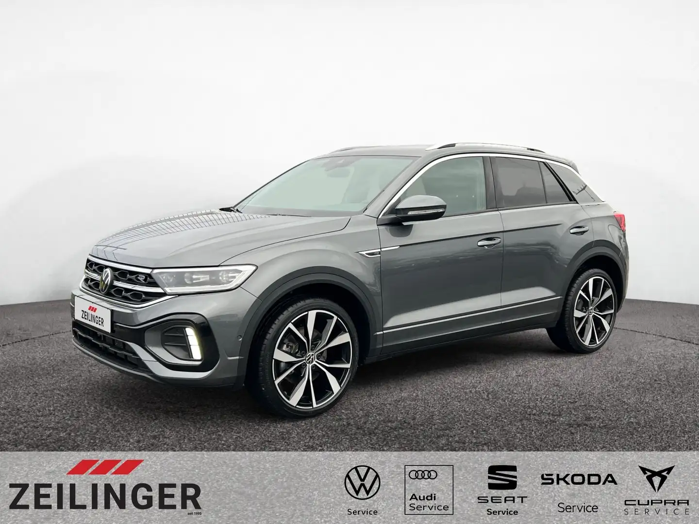 Volkswagen T-Roc R-Line TSI DSG|19"|NAVI|KAMERA|ACC|APP-CON Grau - 1