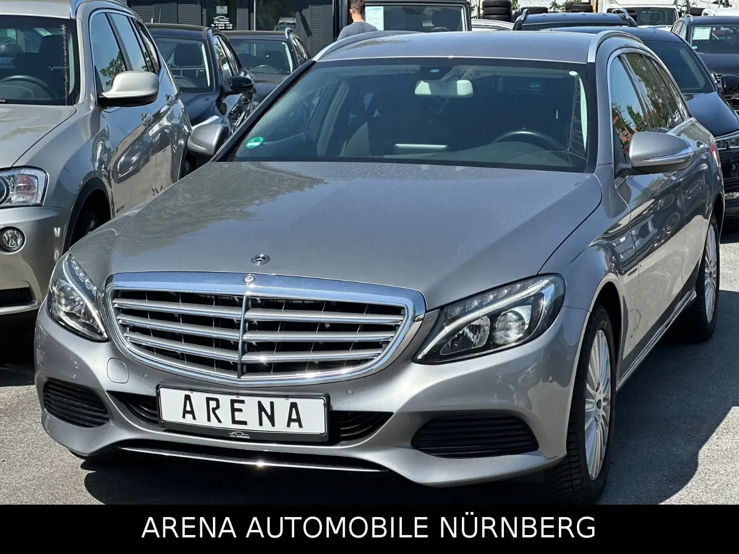 Mercedes-Benz C 180 T-Modell CGI*Automatik*Led*Navi*Allseason Silber - 1