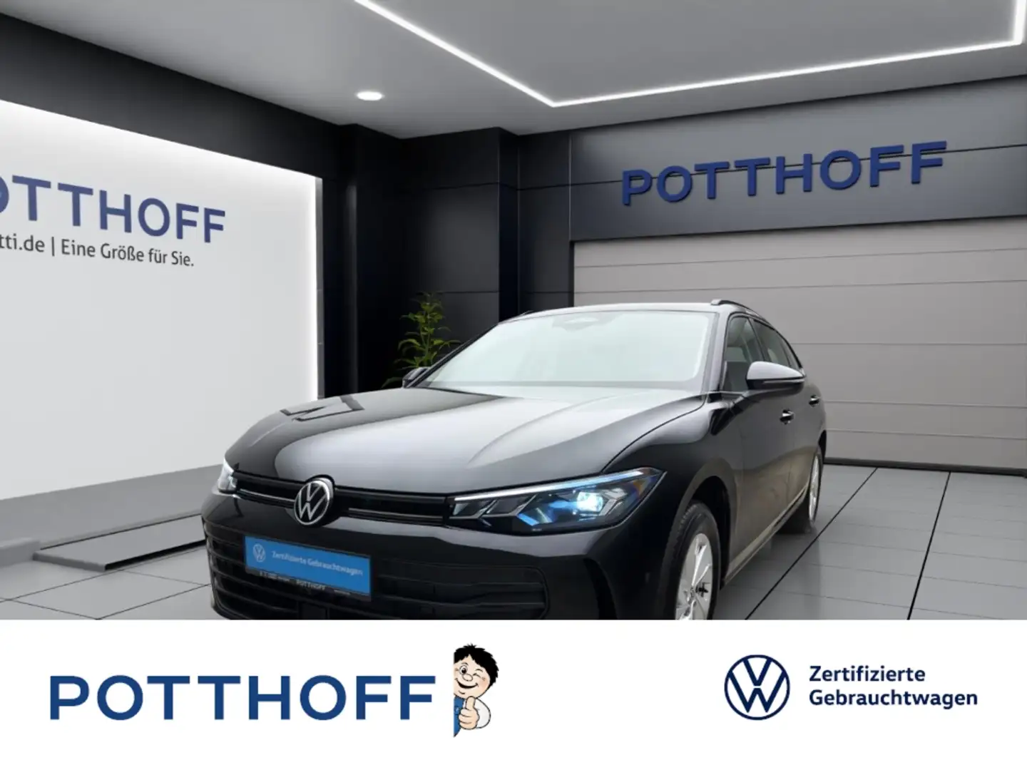 Volkswagen Passat Variant 1.5 eTSI DSG AHK ACC KAMERA LED Negru - 1