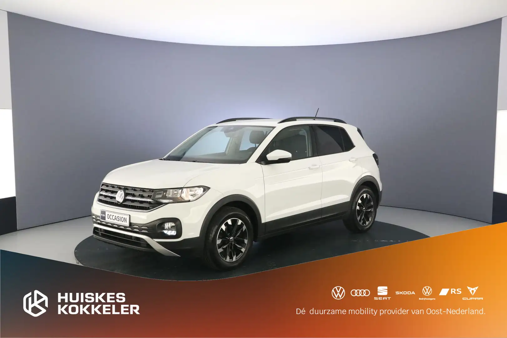 Volkswagen T-Cross Life 1.0 TSI 110pk DSG Automaat Adaptive cruise co Blanc - 1