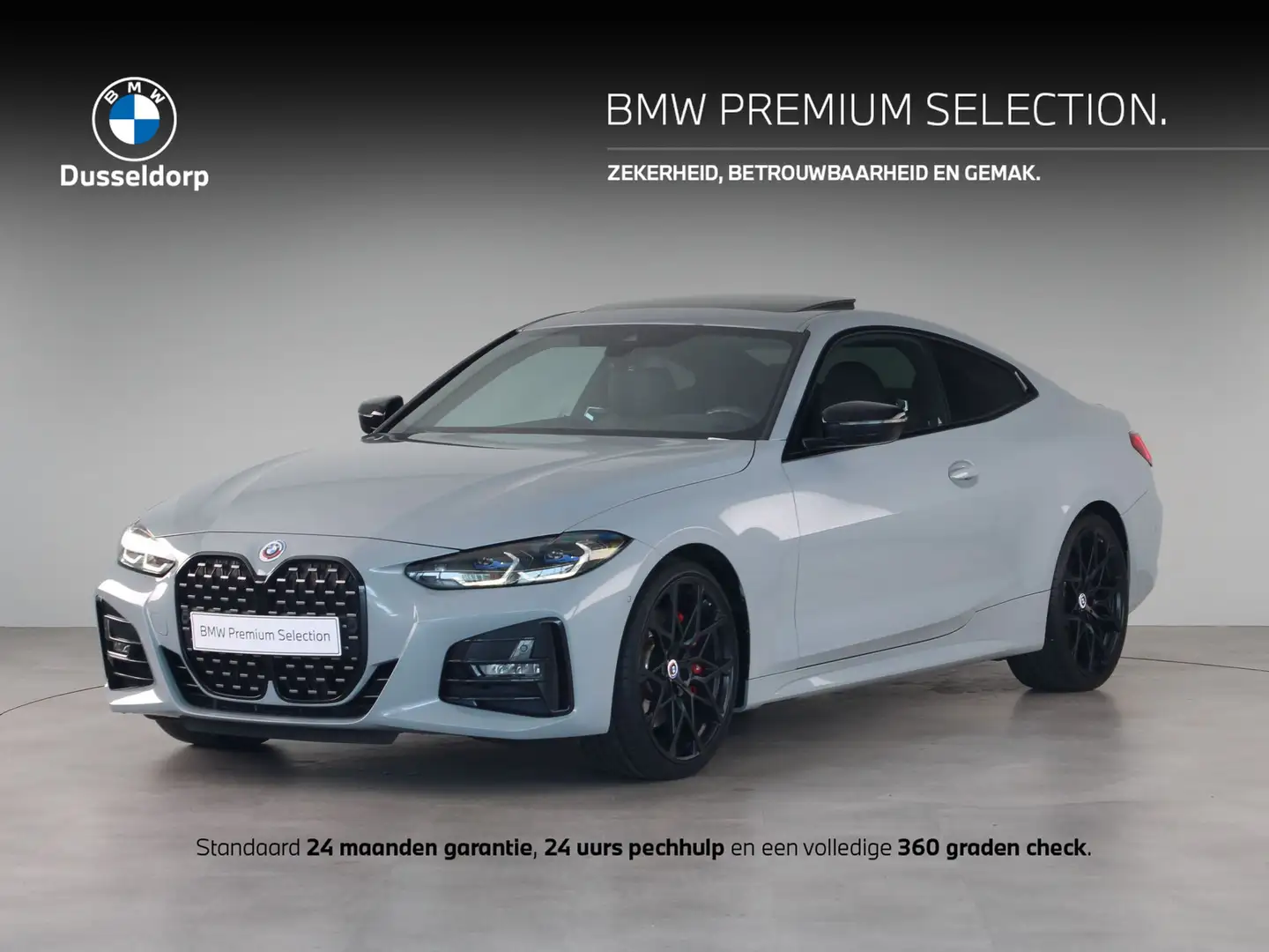 BMW 420 4-serie Coupé 420i High Executive Grigio - 1