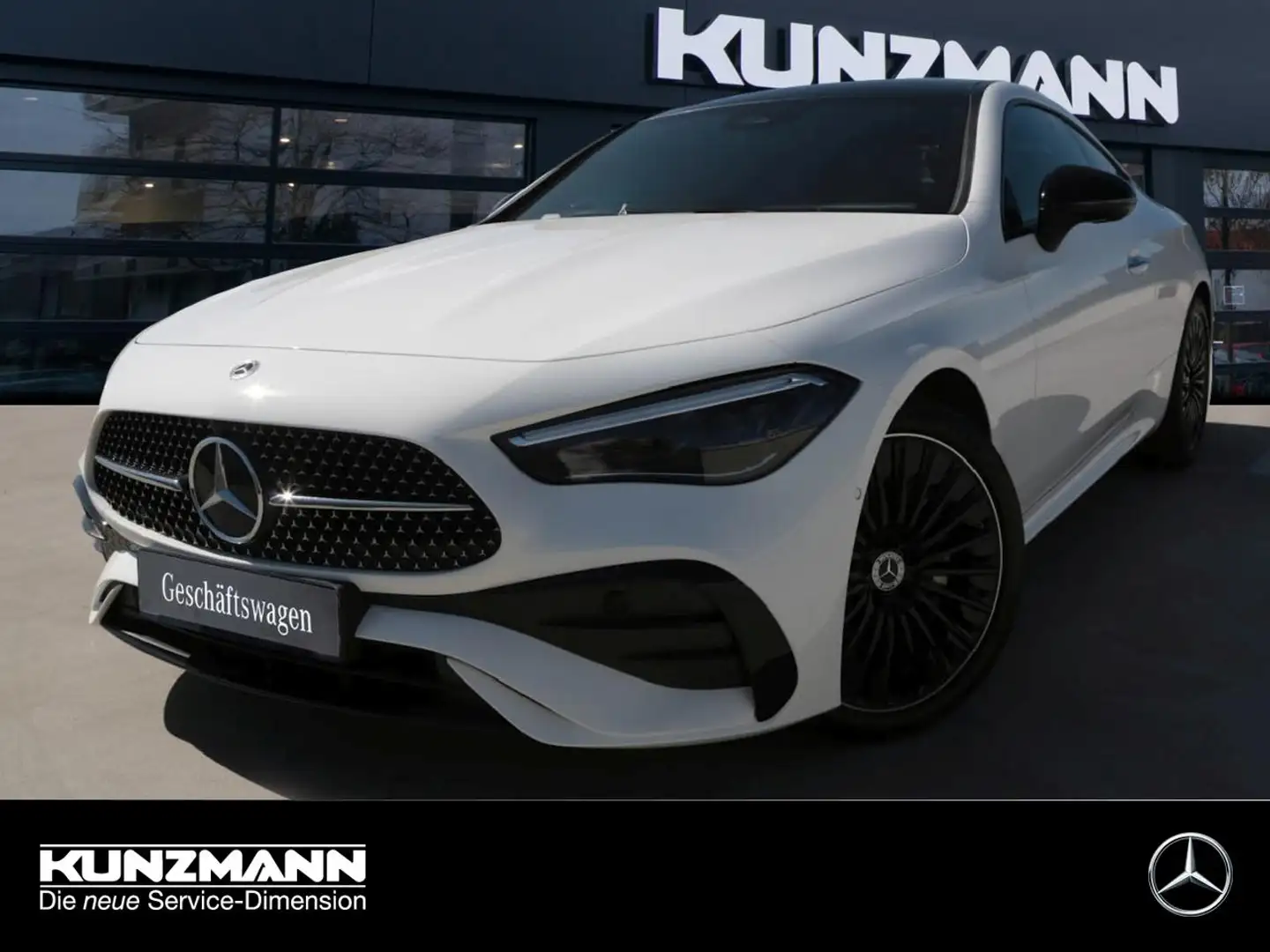 Mercedes-Benz CLE 180 Coupé AMG Night Distronic Panorama 360° Blanc - 1