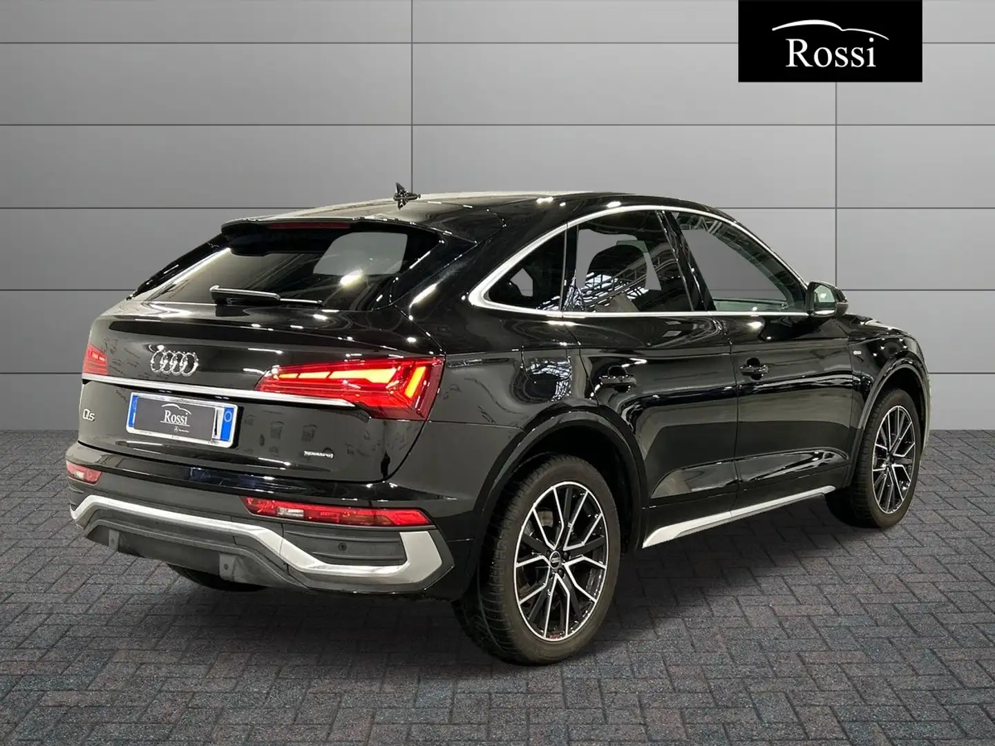 Audi Q5 Sportback 40 2.0 tdi mhev 12V S line quattro s-tro Nero - 2
