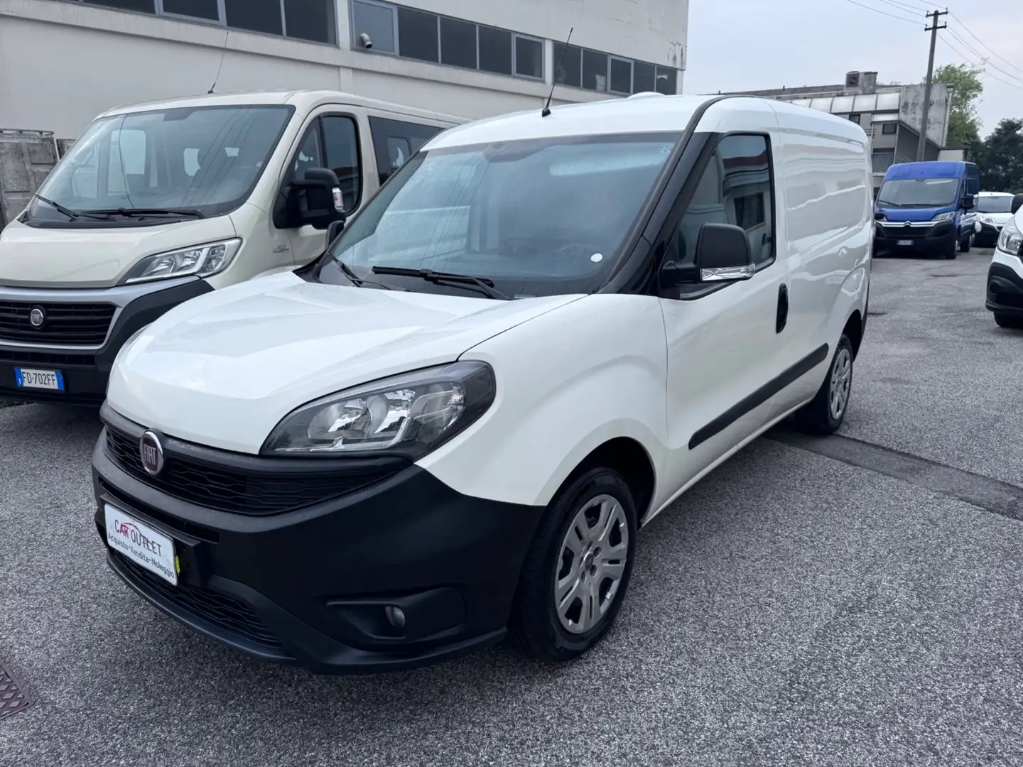 Fiat Doblo Doblò 1.3 MJT CARGO SX PC-TN IMPECCABILE PRONTO A Bianco - 1
