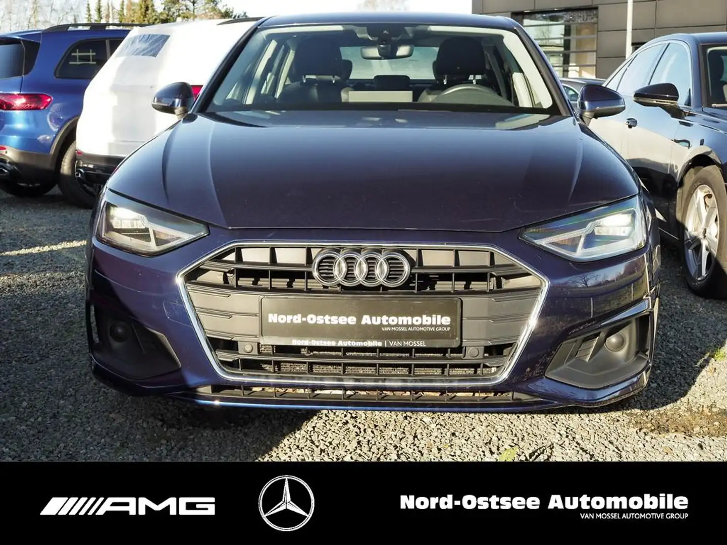 Audi A4 30 2.0 TDI Limousine AUTOM. NAVI PDC Blau - 2