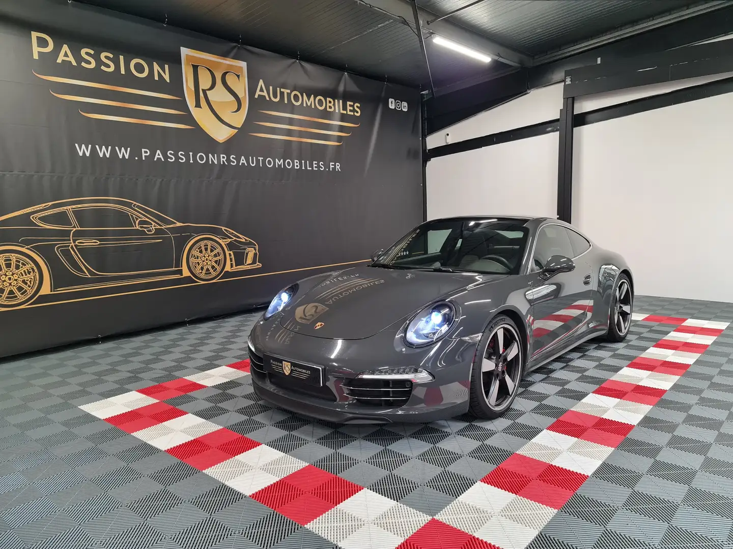 Porsche 911 PORSCHE 991.1 CARRERA S 50 ANS 3.8L 400 CV Gris - 1