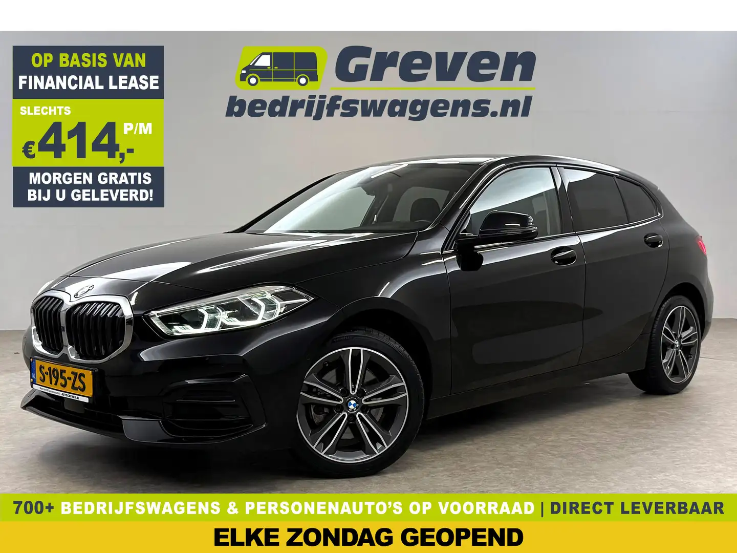 BMW 118 1-serie 118i | Camera | Sfeer | Virtual | Carplay Zwart - 1