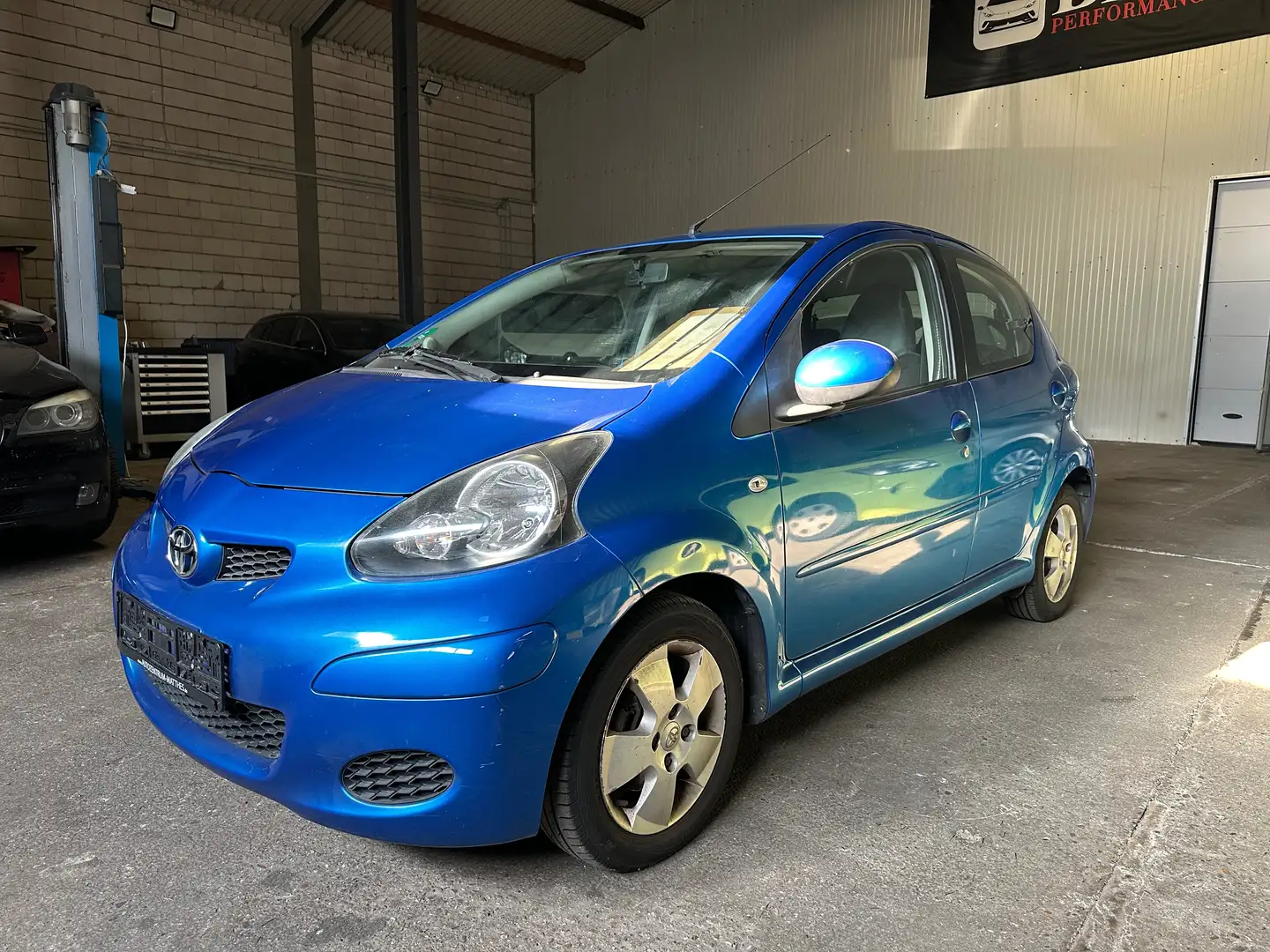 Toyota Aygo Klima, TÜV 10/26 Blau - 2