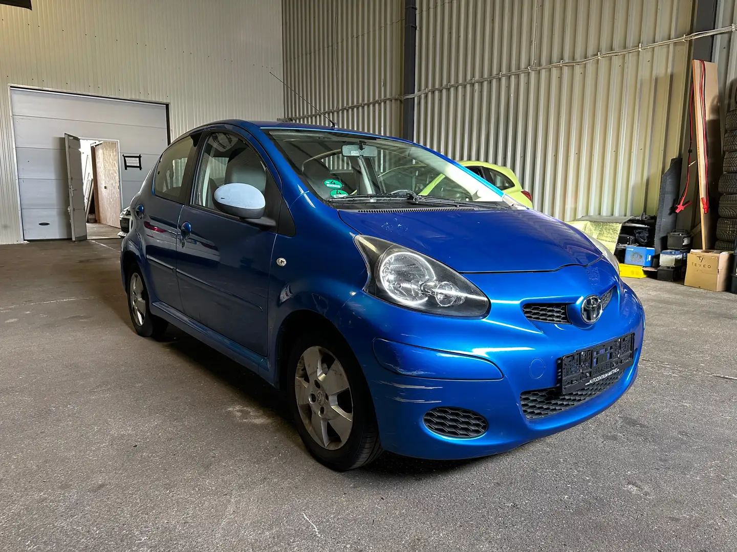 Toyota Aygo Klima, TÜV 10/26 Blau - 1