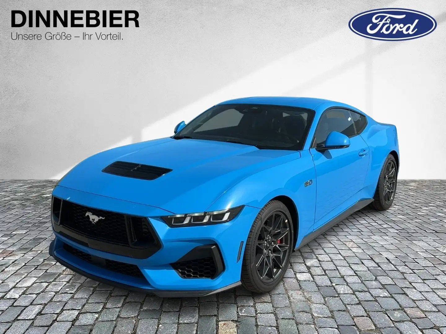 Ford Mustang GT FASTBACK COUPE 5.0 LED+Kamera+Navi Blau - 2
