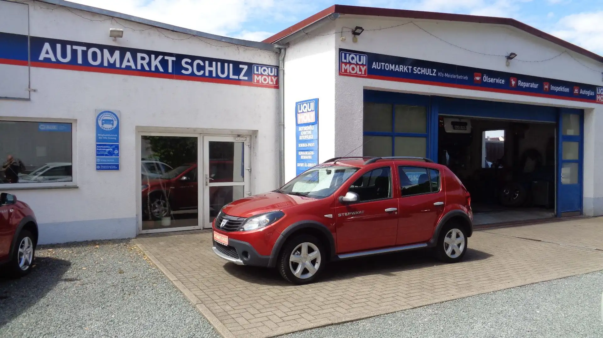 Dacia Sandero 1.6 MPI Stepway AHK GJR+Bremsen neuw. Rot - 2