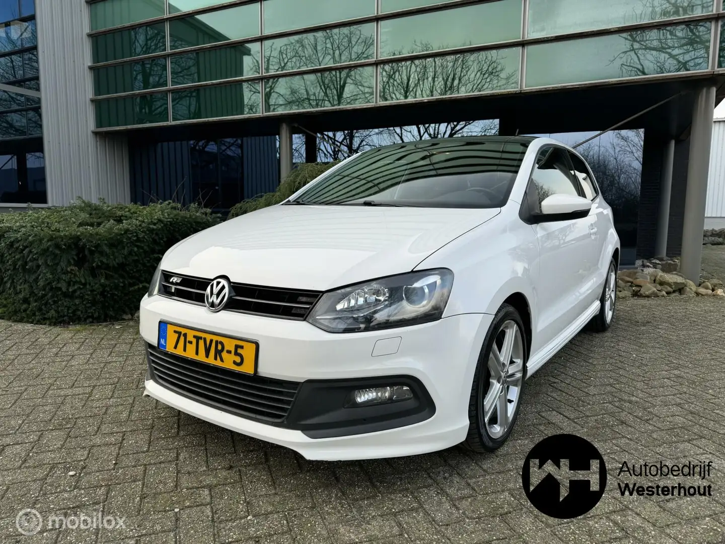 Volkswagen Polo 1.2 TSI Highline Panoramadak R Line Nieuwe APK Weiß - 2
