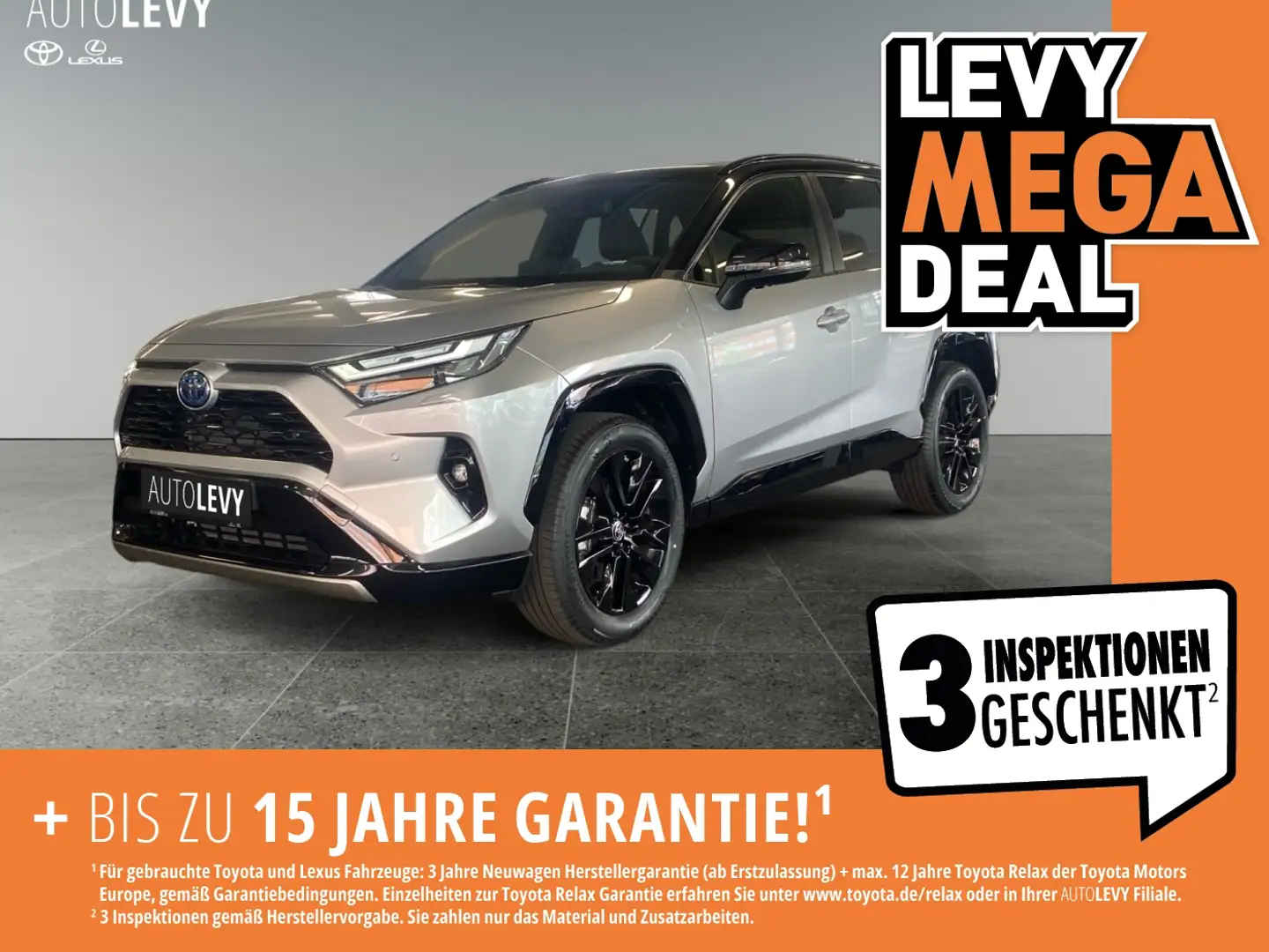 Toyota RAV 4 Hybrid 4x4 Style Selection *JBL*360*NAVI* Argent - 1