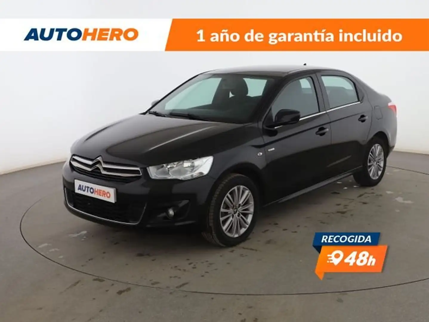 Citroen C-Elysée 1.2 PureTech Exclusive 82 Noir - 1