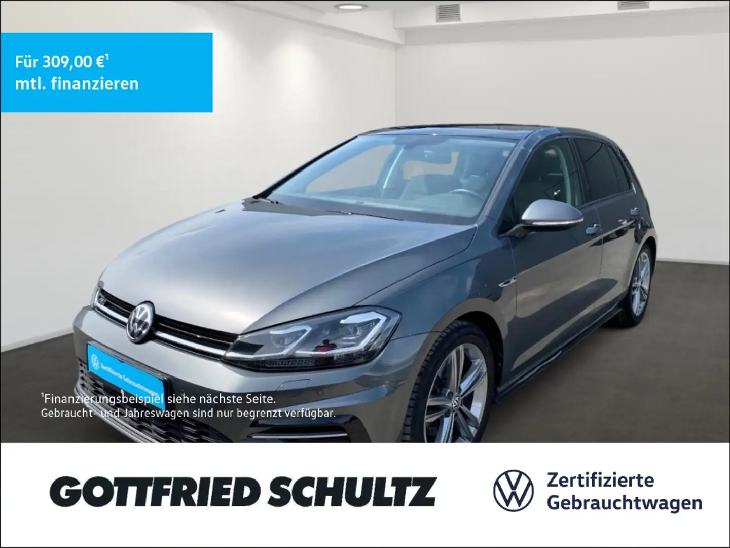 Volkswagen Golf VII COMFORTLINE TSI SITZHEIZUNG R-LINE NAVI ACC EI Gris - 1