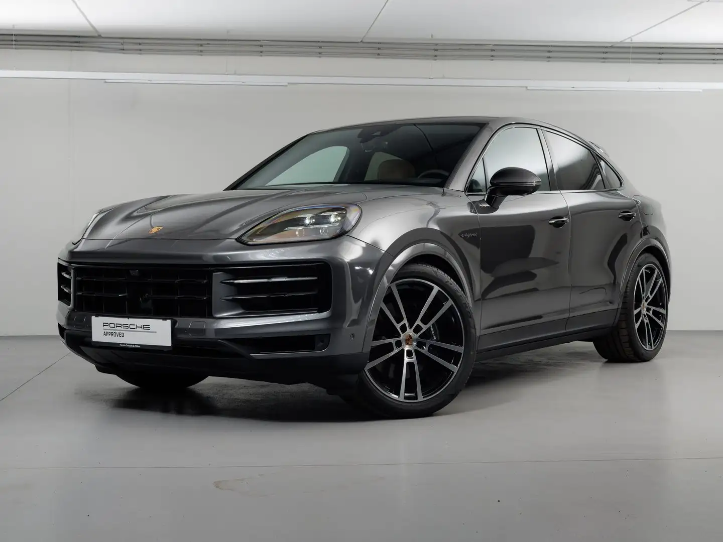 Porsche Cayenne E-Hybrid Coupé Grau - 1