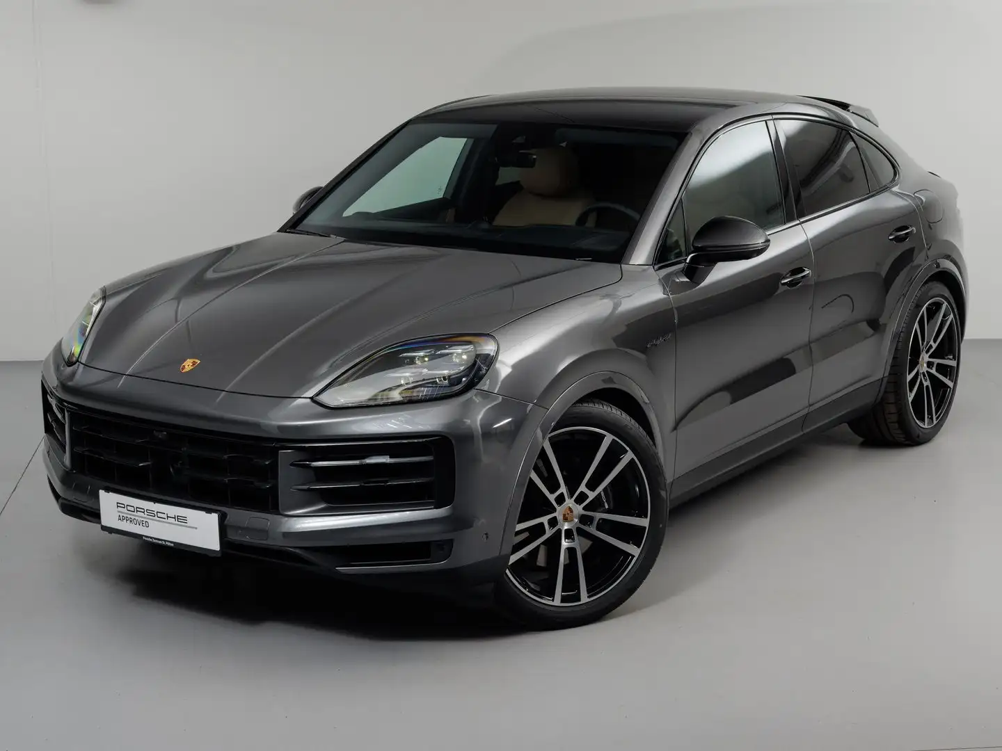 Porsche Cayenne E-Hybrid Coupé Grau - 2