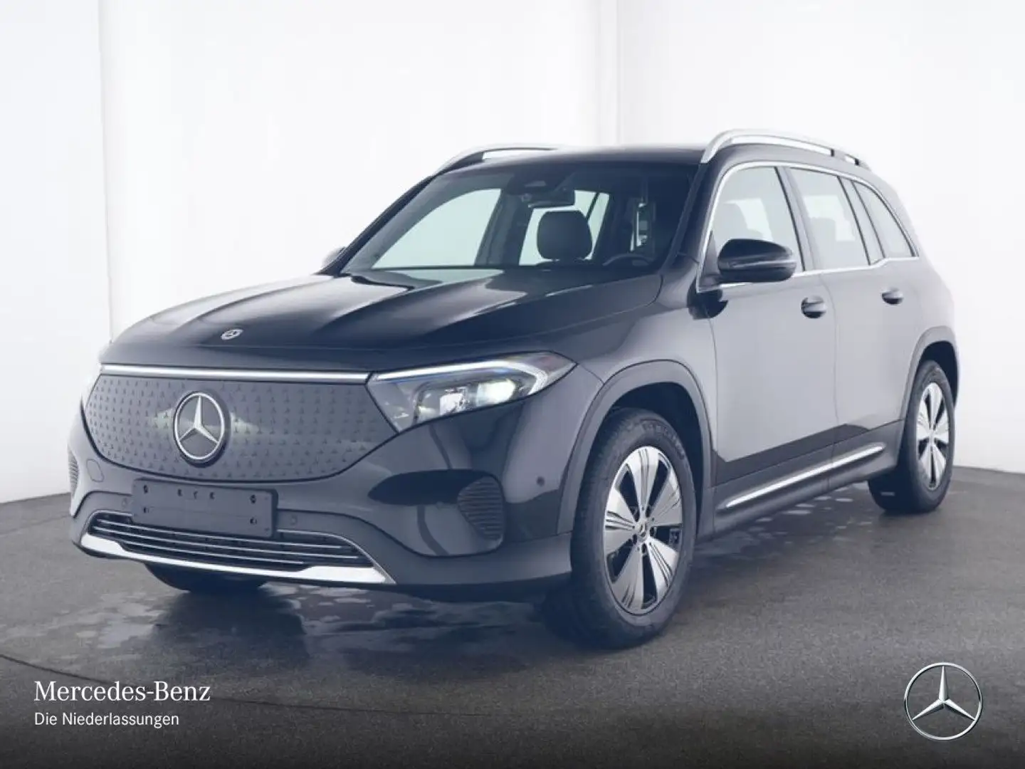 Mercedes-Benz EQB 300 4M PROG+ADVANCED+PANO+KAMERA+SPUR Schwarz - 2