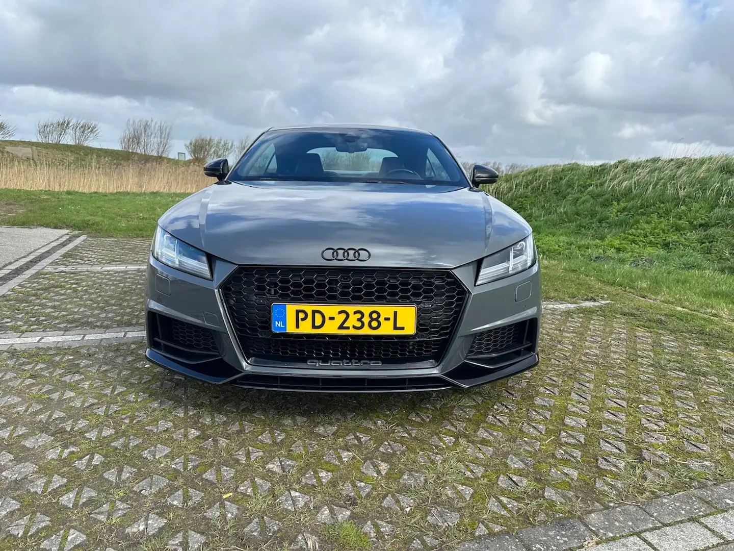 Audi Coupe TT 2.0 TFSI quattro Pro Line S met extra's! Šedá - 2