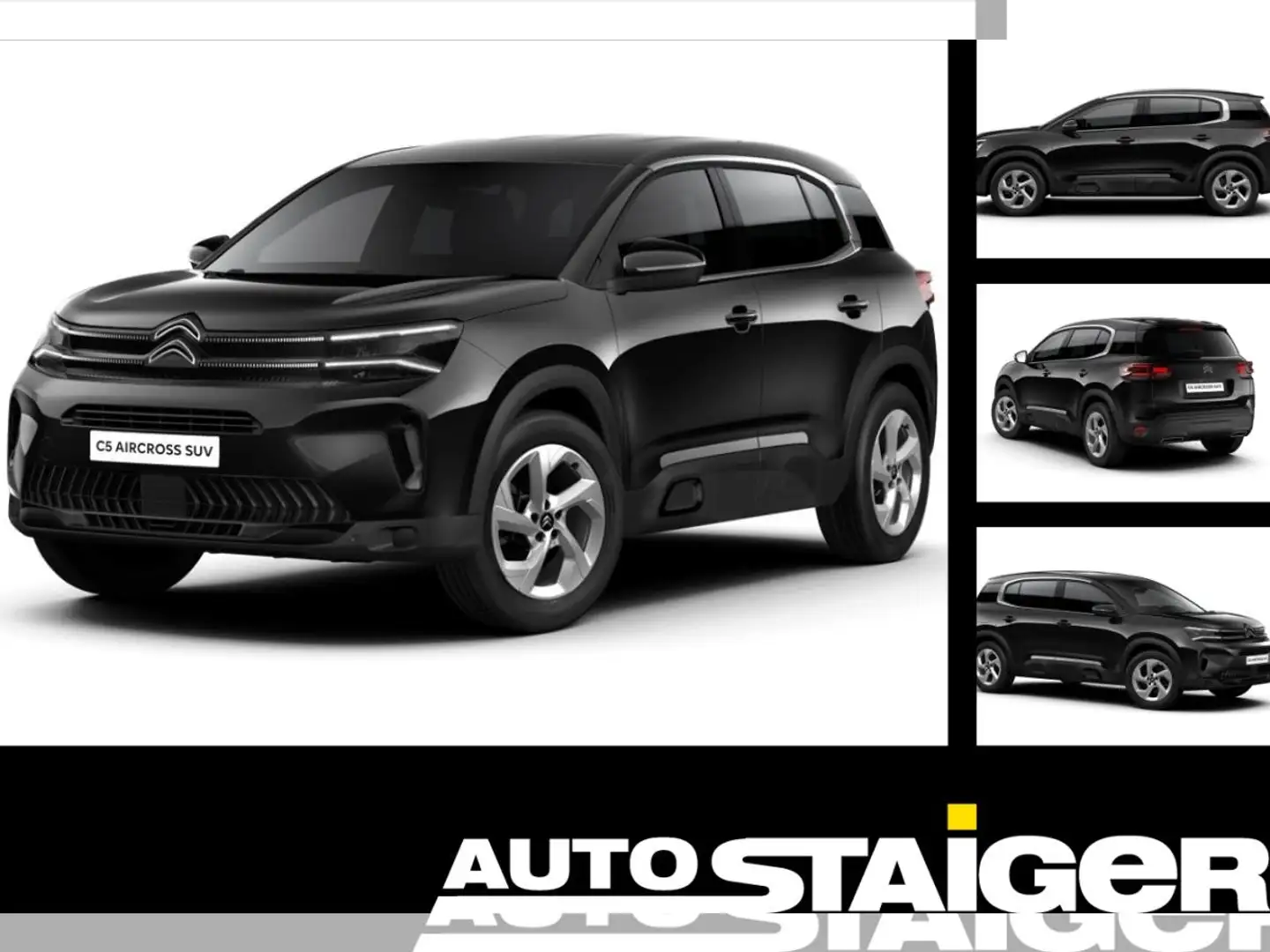Citroen C5 Aircross 🔥 Hybrid 136 ë-DCS6 Plus 🔥 Schwarz - 1