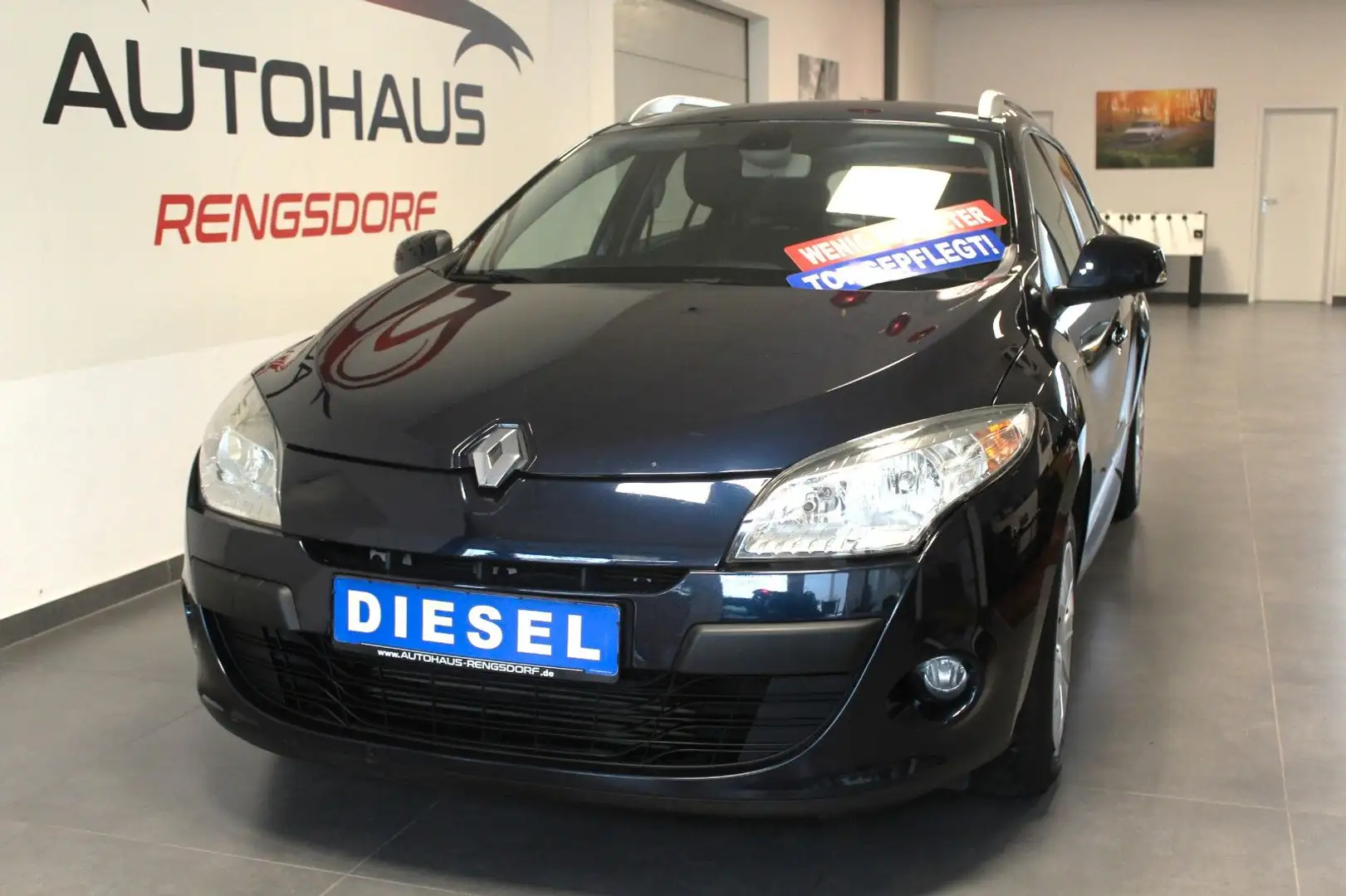 Renault Megane III Grandtour Expression Blau - 2