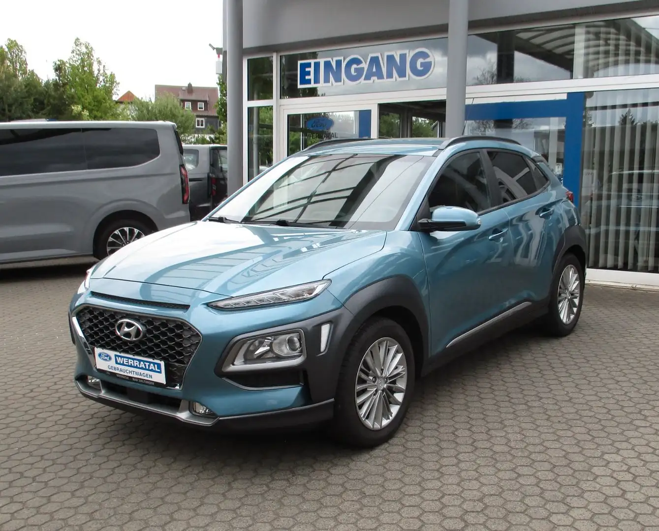 Hyundai KONA Premium 2WD / LED /HUD/Kamera Blu/Azzurro - 1