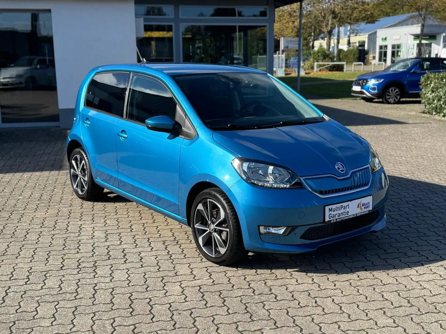 Skoda Citigo e iV Style Automatik Maps+More CCS SHZ Bleu - 1