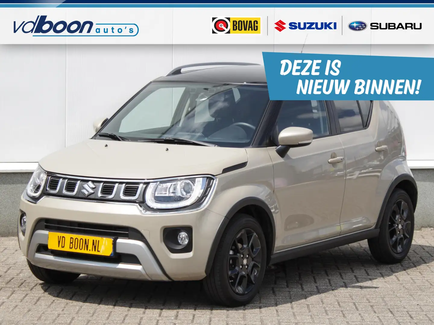 Suzuki Ignis 1.2 Smart Hybrid Style Automaat | Navi | Clima | C Beige - 1