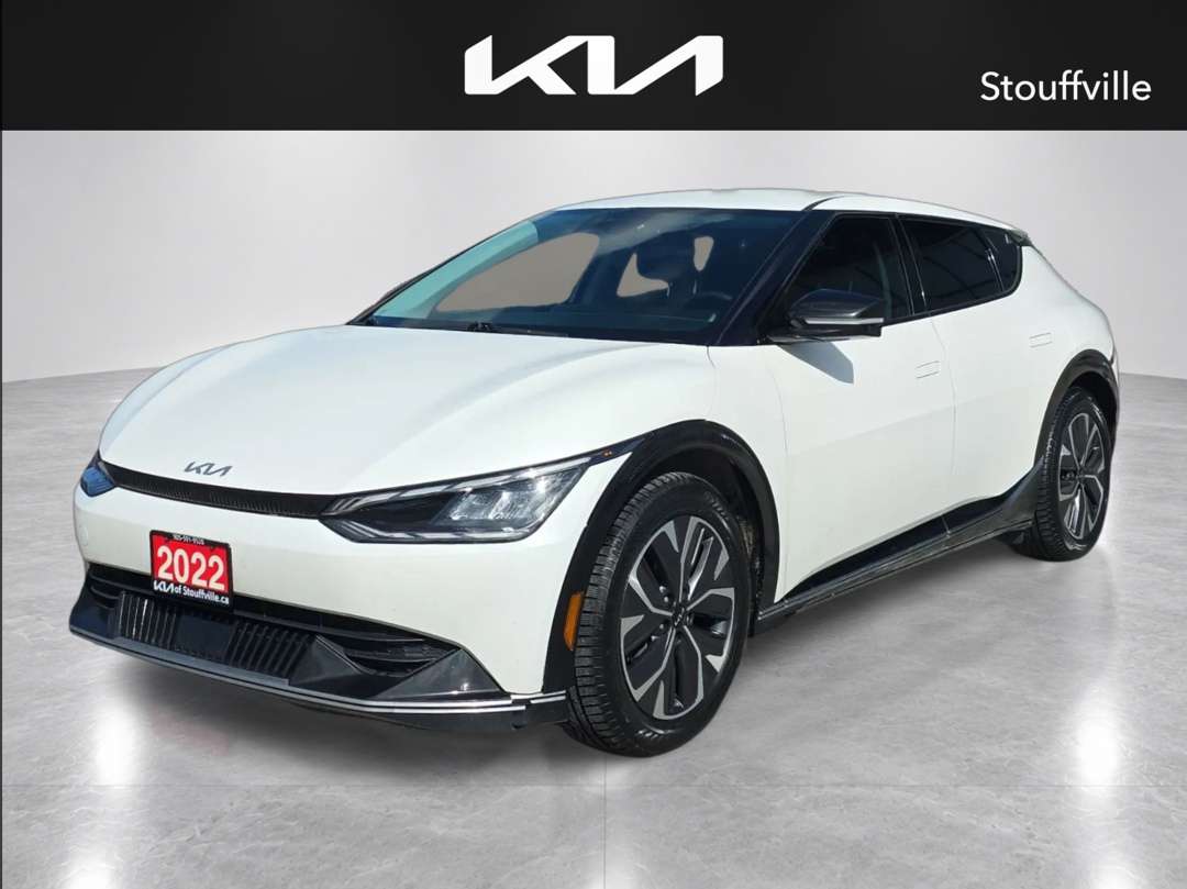 White 2022 Kia EV6 SUV / Crossover  Automatic