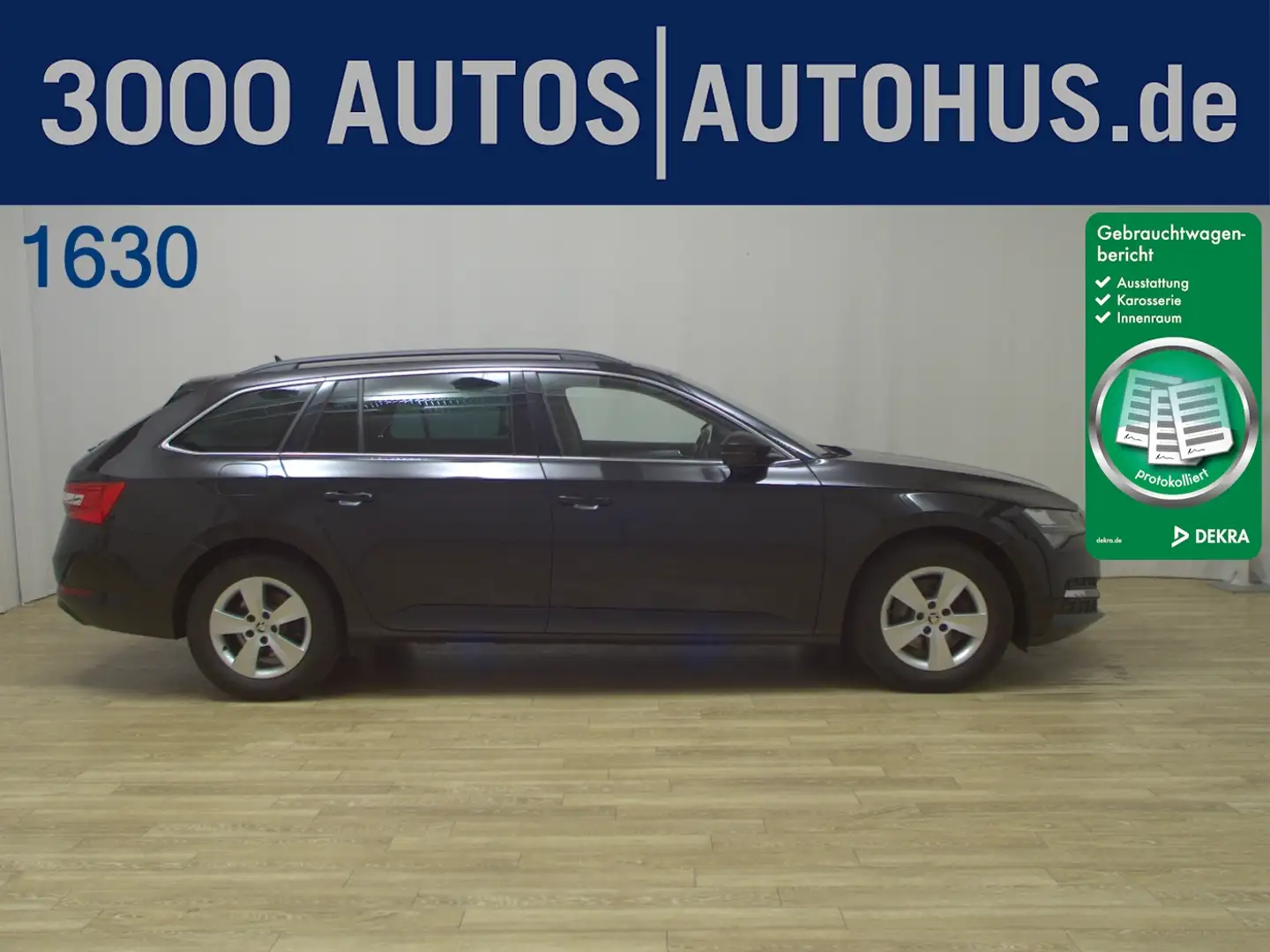 Skoda Superb Kombi 2.0 TDI Ambition Navi vc LED AHK Schwarz - 1