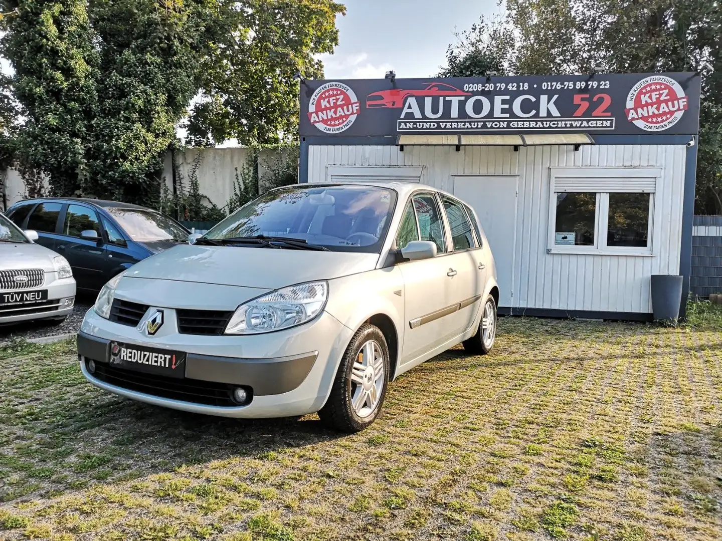 Renault Scenic II Privilege * TÜV/AU 01-2027 * Klima * Grau - 1