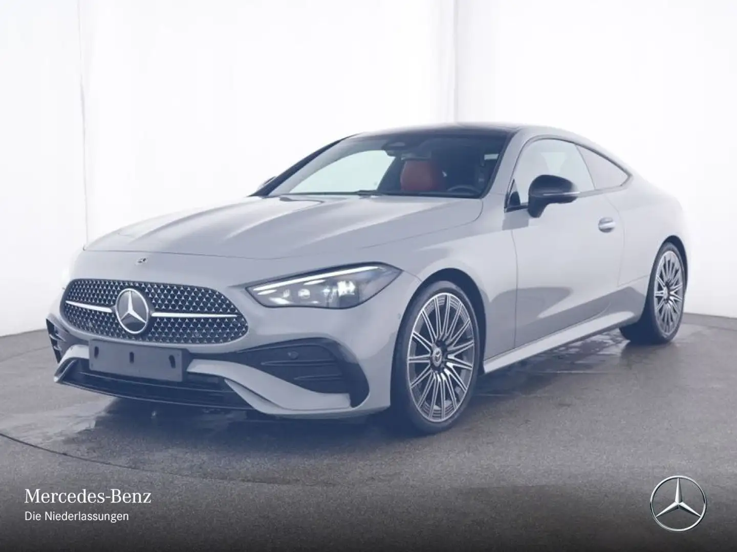 Mercedes-Benz CLE 220 d AMG+NIGHT+PANO+BURMESTER+KAMERA+TOTW+9G Grau - 2