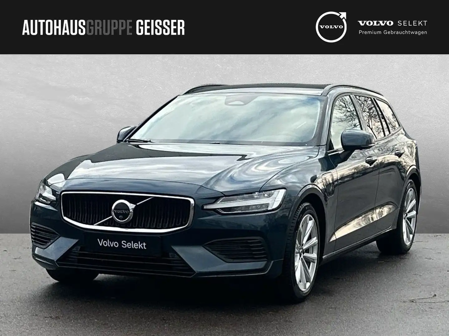 Volvo V60 T6 AWD Recharge Core ACC BLIS LED Синий - 1