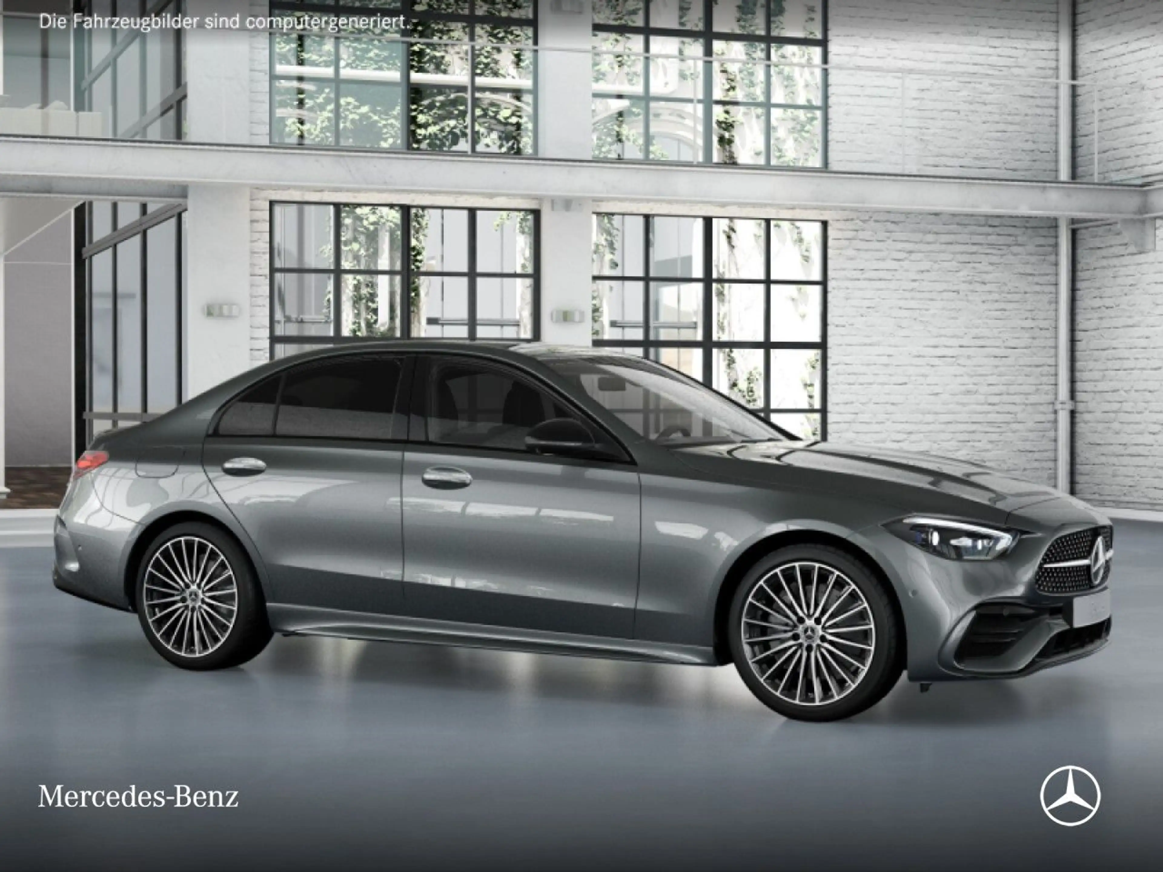 Mercedes-Benz C 300 de AMG+NIGHT+PANO+360+AHK+BURMESTER+19"+TOTW — photo 15