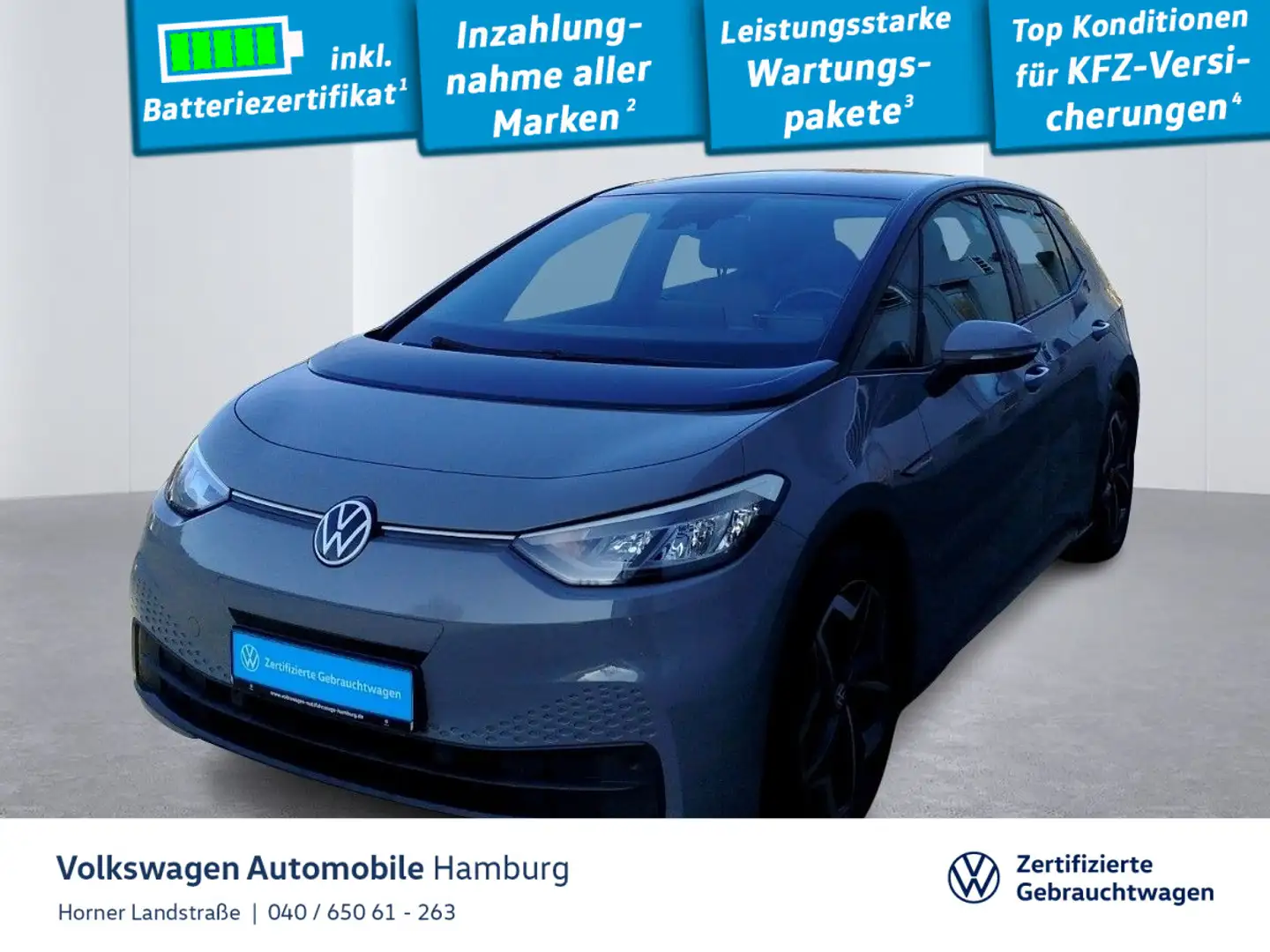 Volkswagen ID.3 Pro LM19 Navi LED Grau - 1