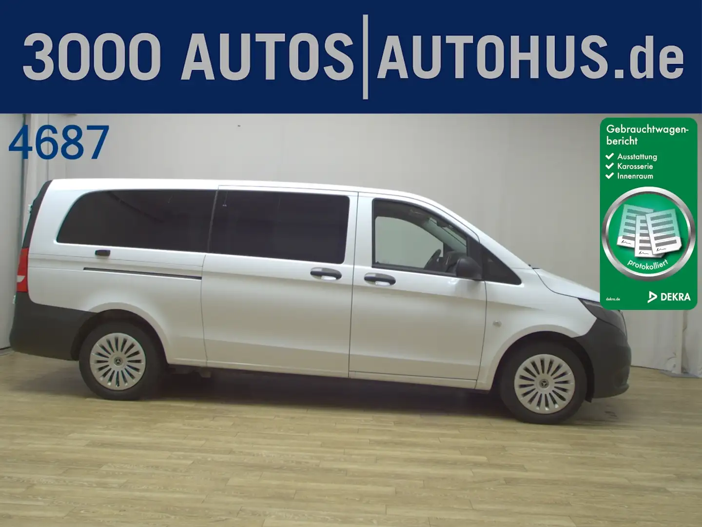 Mercedes-Benz Vito Tourer extralang 114 CDI 8-Sitze Navi StHzg Weiß - 1
