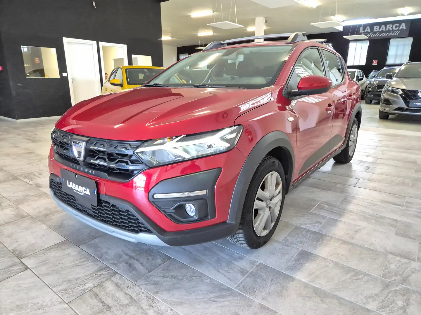 Dacia Sandero Stepway III 2021 1.0 tce Comfort Eco-g 100cv Rosso - 2