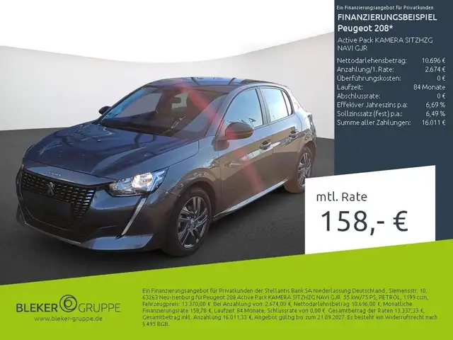 2023 Peugeot 208 in Grey for sale