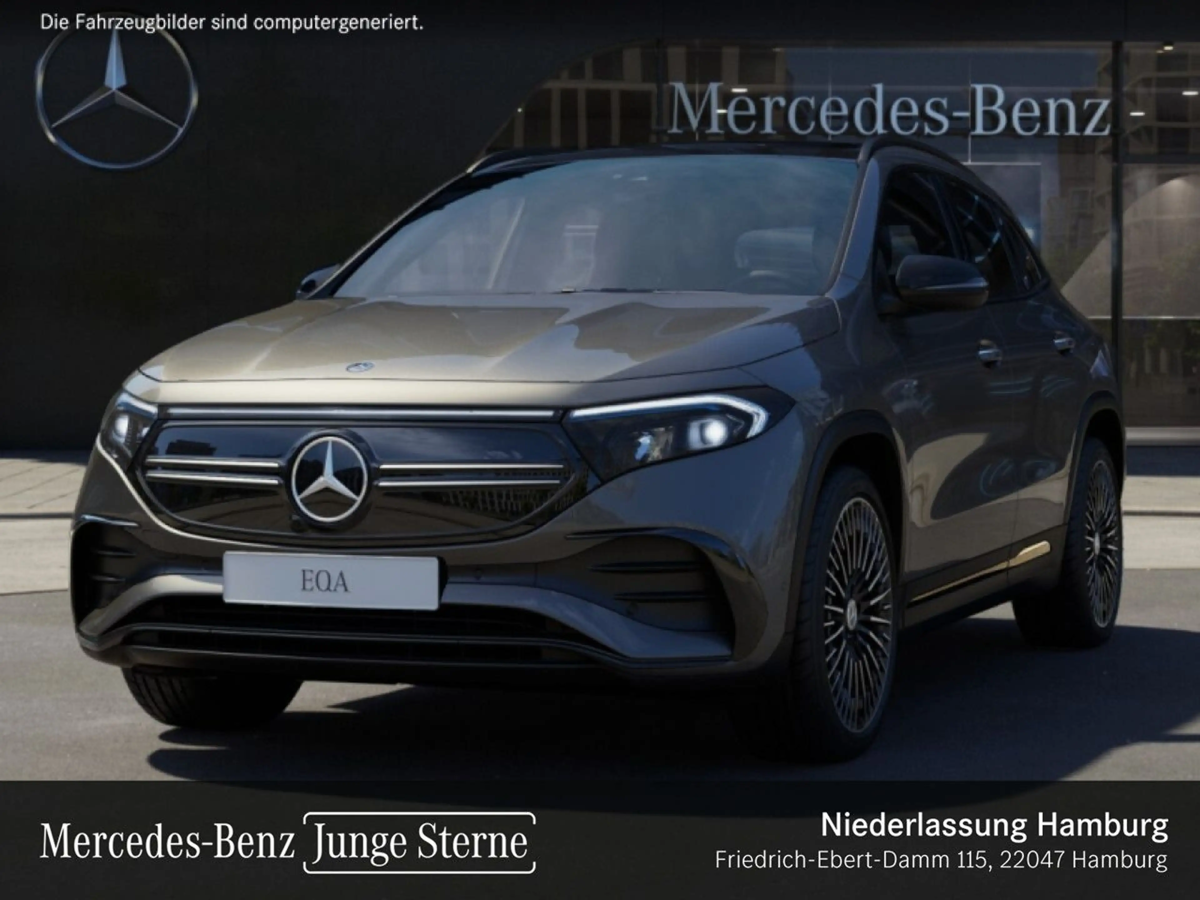 Mercedes-Benz EQA 250 AMG+NIGHT+20"+PLUS-PAKET+PANO+KAMERA+HUD — photo 2
