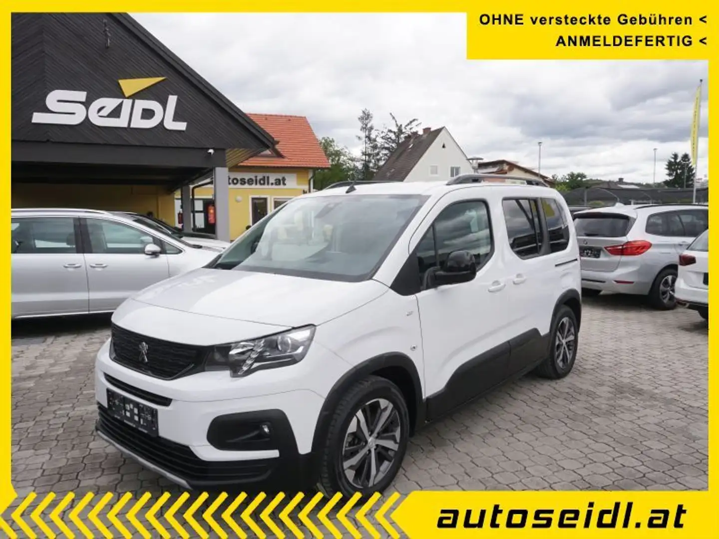 Peugeot e-Rifter GT Batterie 50kWH *NUR 24.000 KM!* Weiß - 1