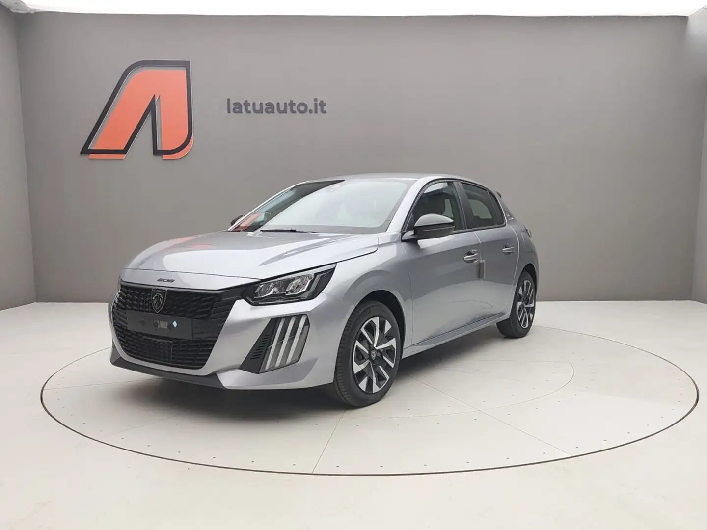 Peugeot 208 1.2 HYBRID 110CV STYLE E-DCS 6 Grigio - 1