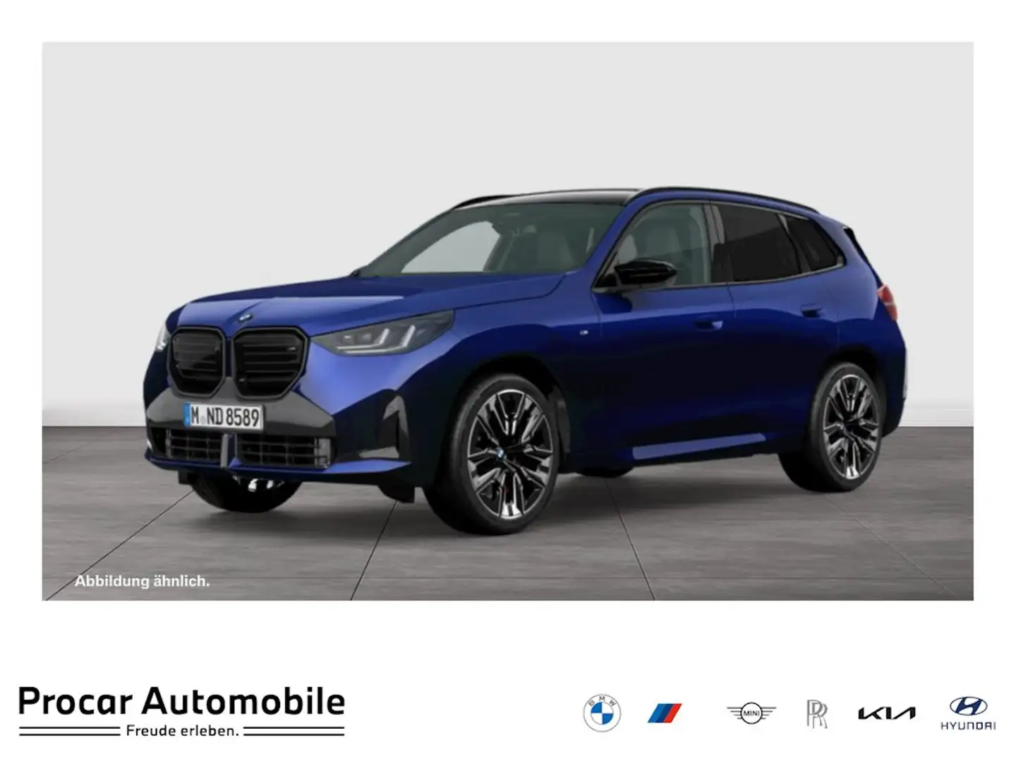BMW X3 M 50 xDrive MSportPro Pano HuD H/K AHK DAProf Azul - 1