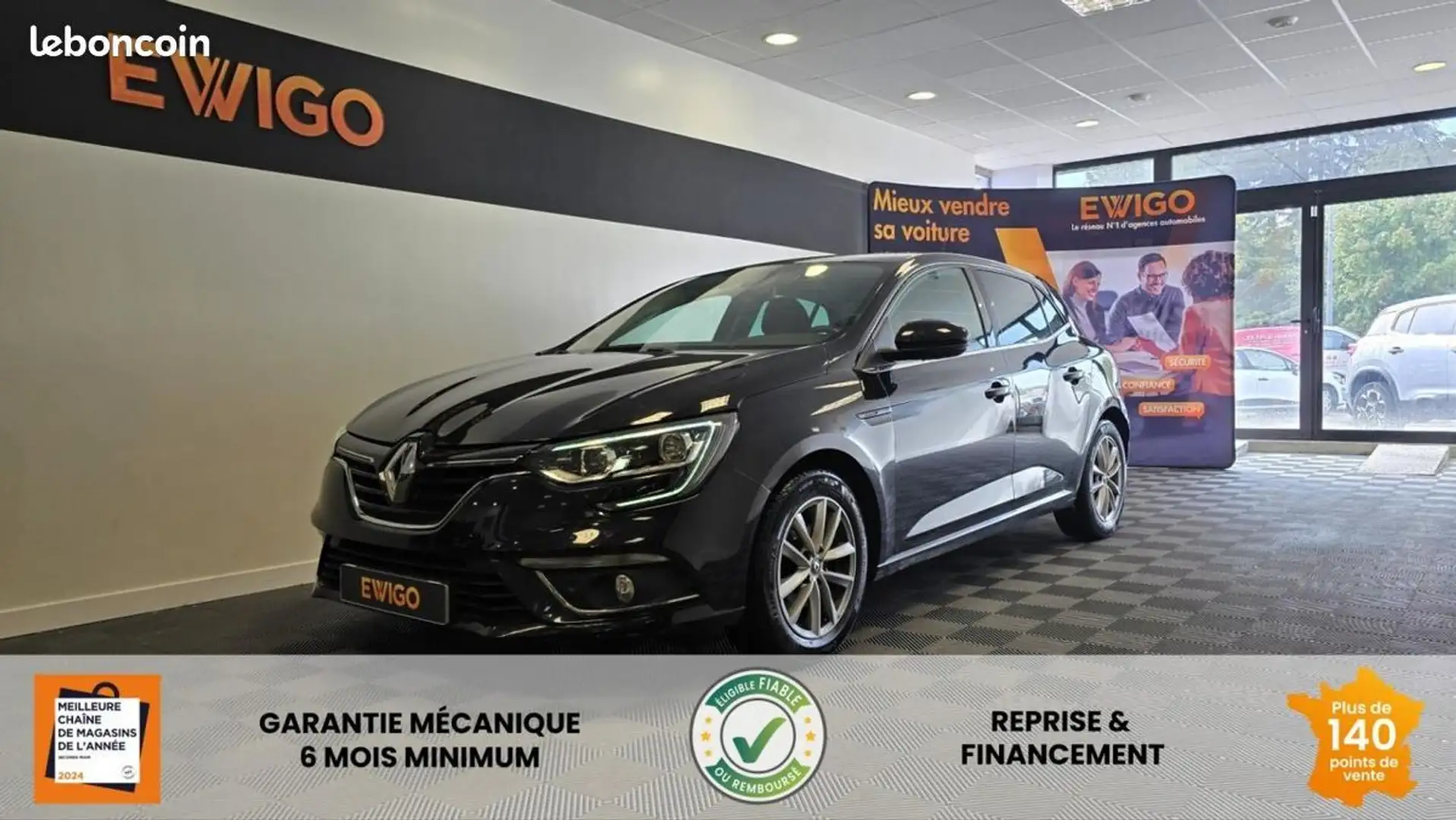 Renault Megane Mégane 1.3 TCE 115ch ENERGY BUSINESS Noir - 1