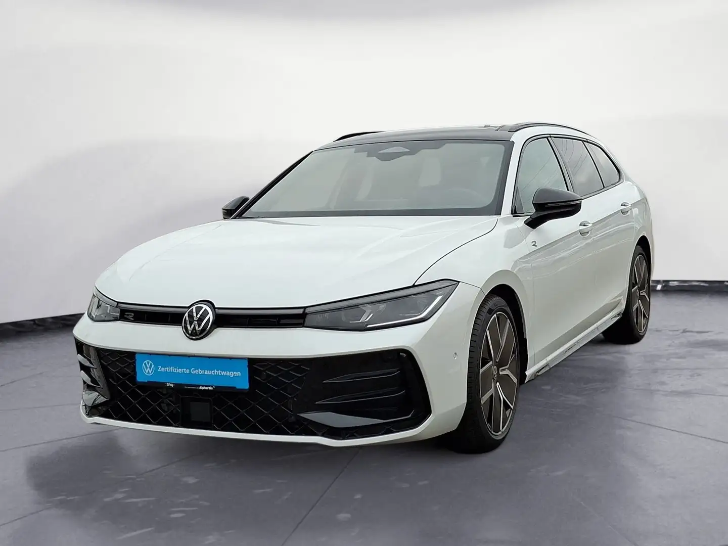 Volkswagen Passat Variant 2.0 TDI DSG 4Motion R-Line Standh Weiß - 2