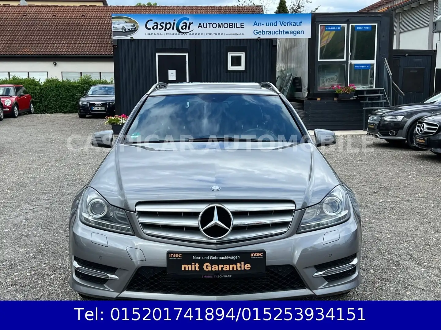 Mercedes-Benz C 220 T CDI AVANTGARDE AMG-LINE,8 FACH B.,1.HAND Silber - 2