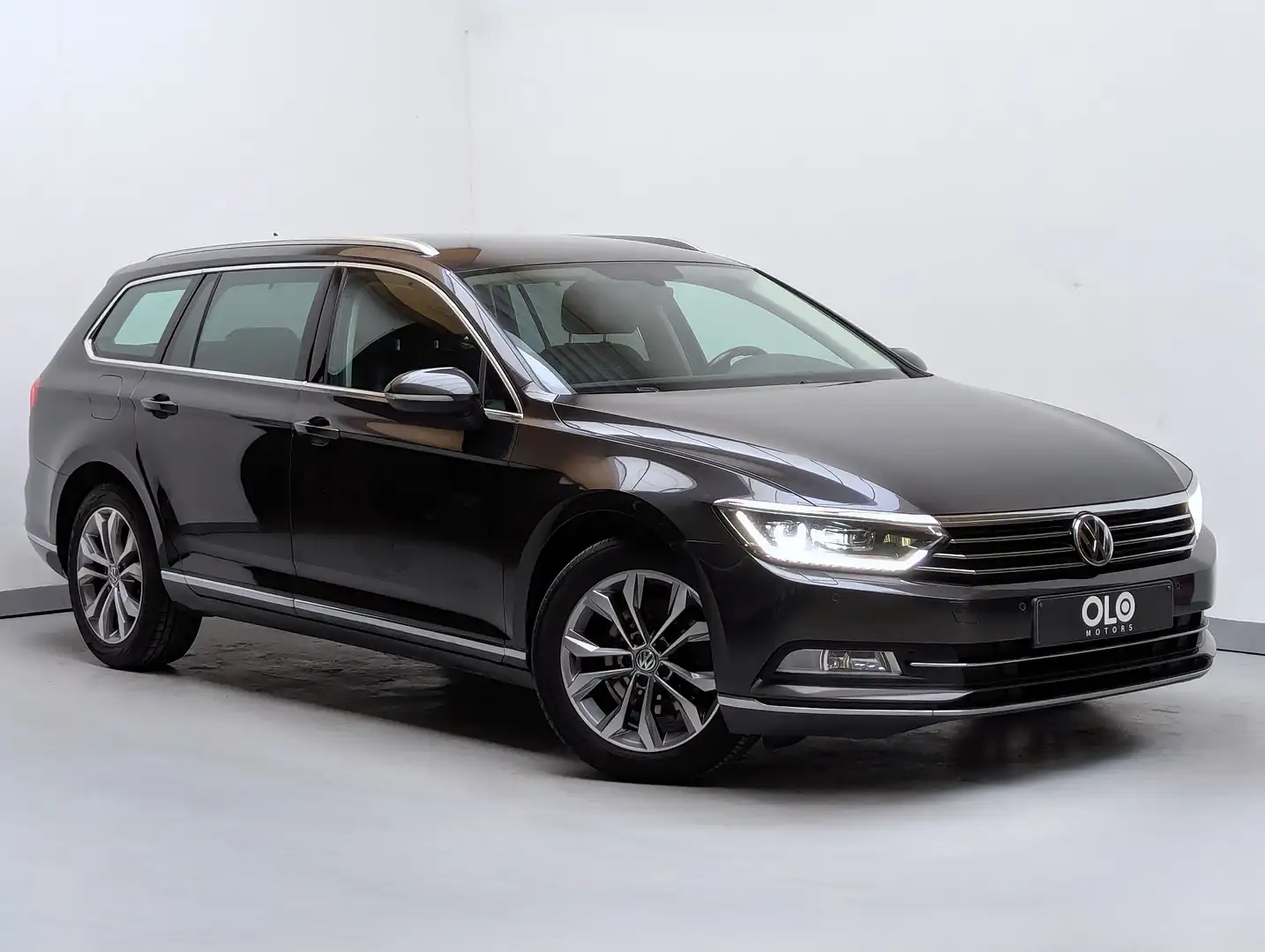 Volkswagen Passat Variant Passat SW 1.6 CR TDi Highline DSG -CUIR-CARPLAY-CA Brun - 2